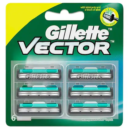 GILLETTE VECTOR+ 6 N