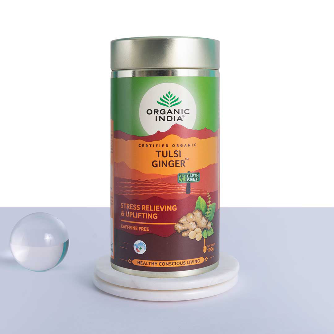 Organic India Tulsi Ginger Tea Bags