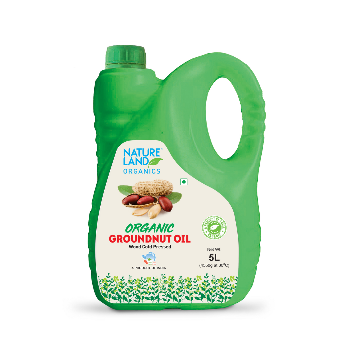 Natureland Cold Pressed Organic Groundnut Oil