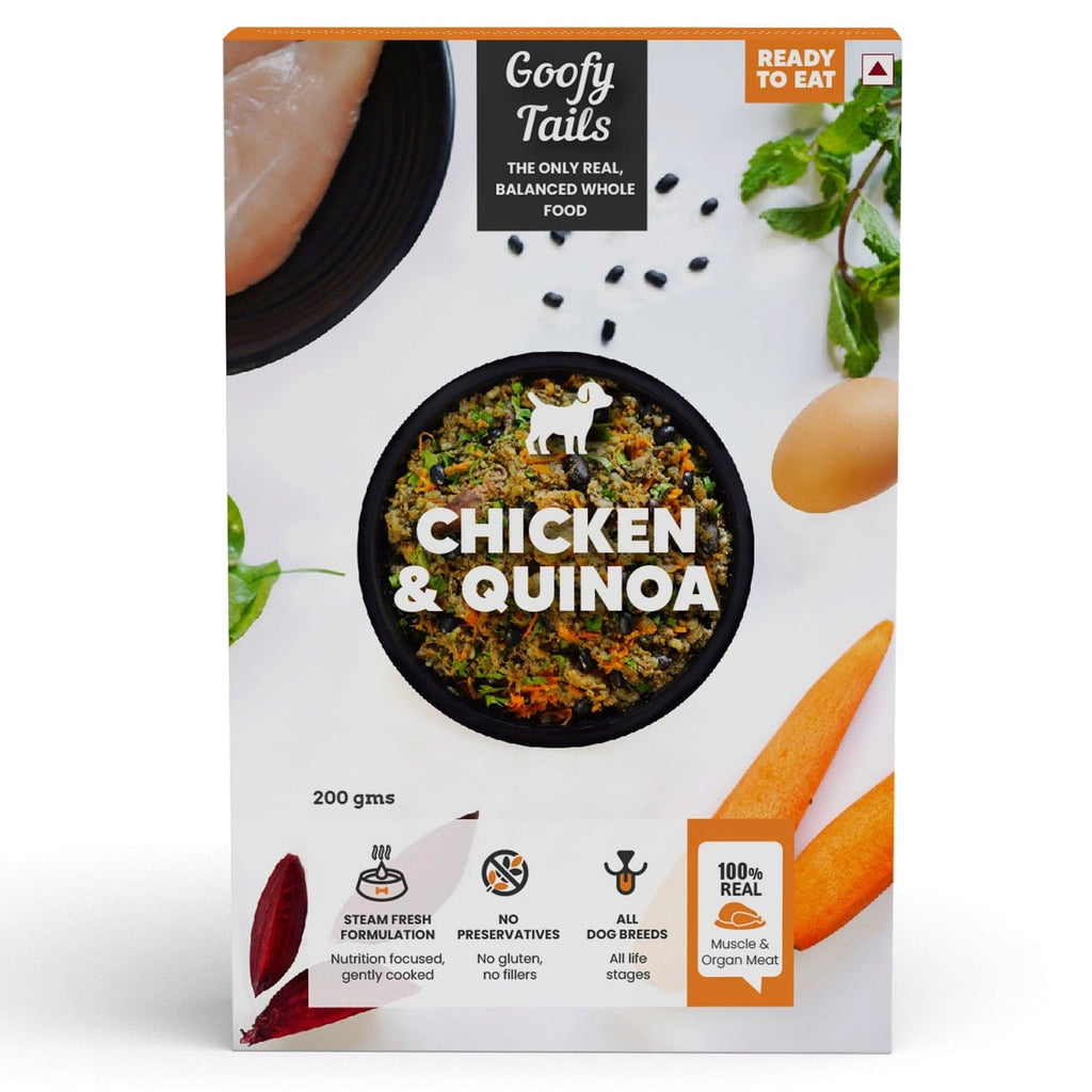 Goofy Tails Chicken And Quinoa Dog Food