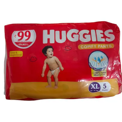 HUGGIES COMFY PANTS S 5PANTS