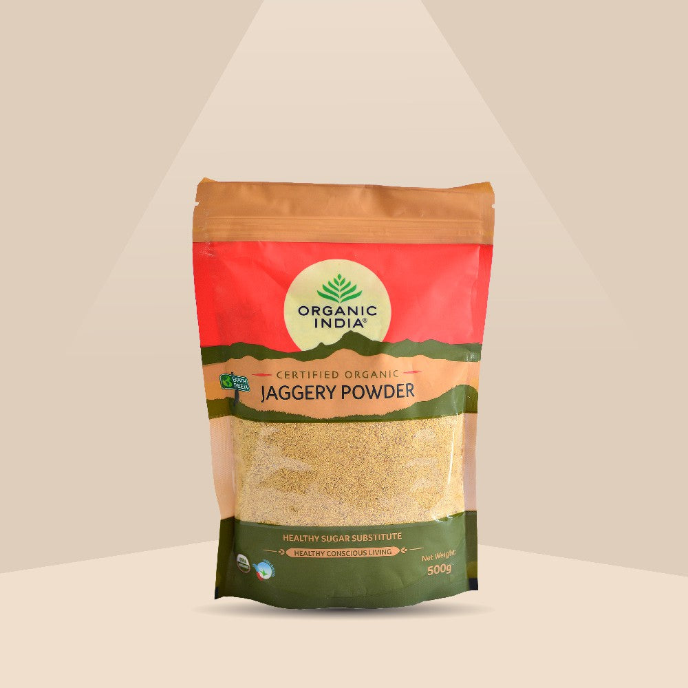 ORGANIC INDIA JAGGERY POWDER 500G