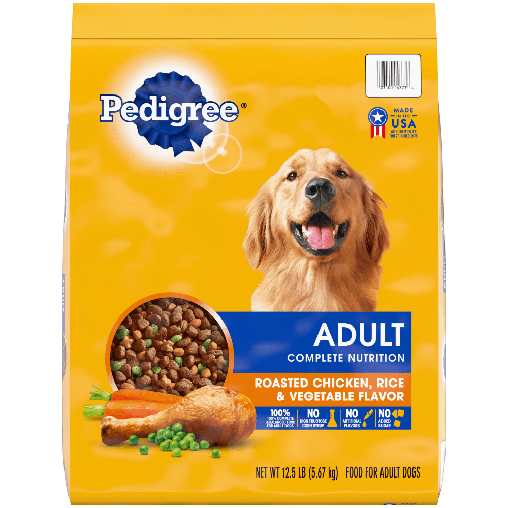 Pedigree Adult Dry Dog Food - Chicken & Vegetable