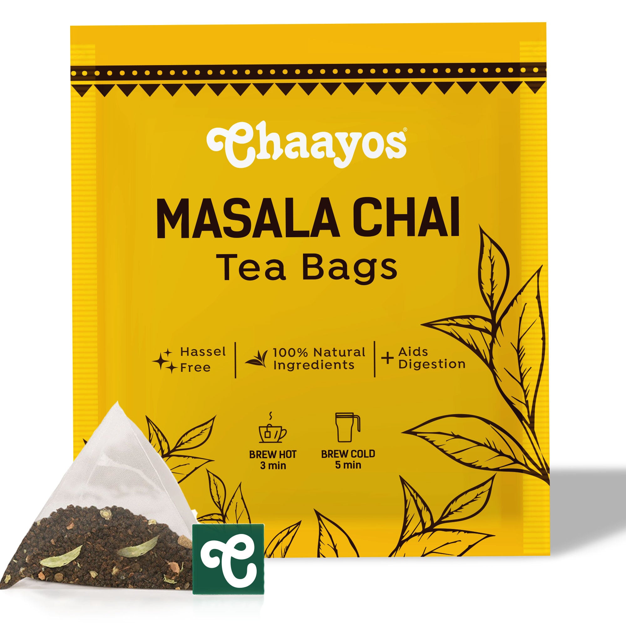 Chaayos Masala Chai Tea Bags