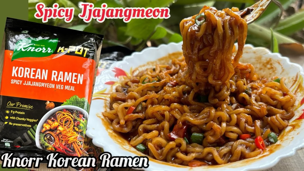 Knorr Spicy Jjajangmyeon Ramen Noodles
