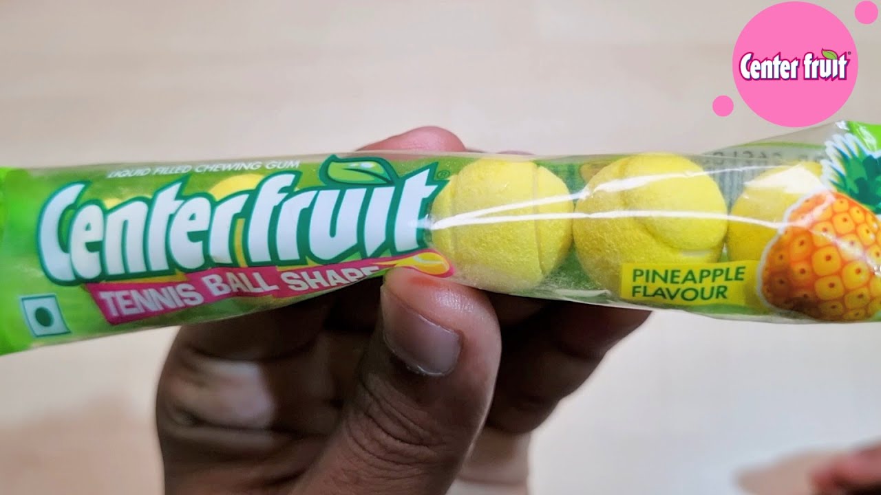 CENTER FRUIT TENNIS BALL SHAPE PINEAPPLE 21G