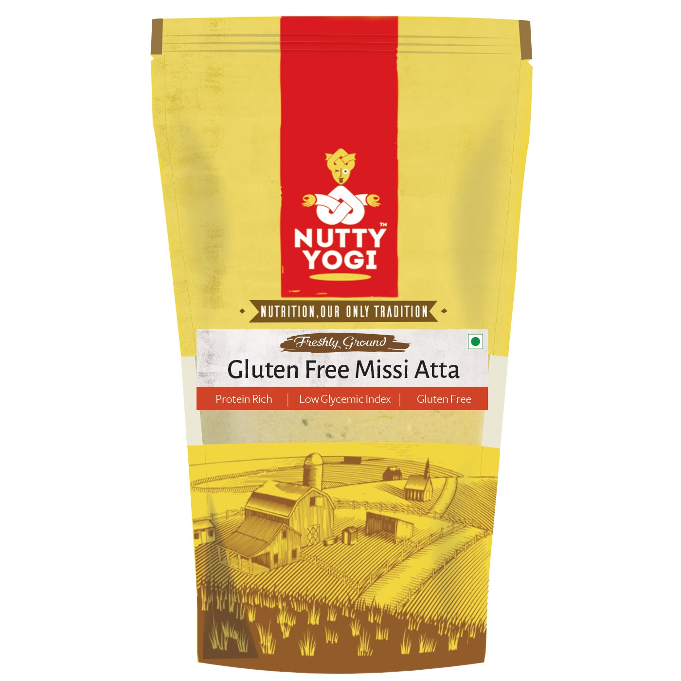 Nutty Yogi Gluten Free Missi Atta