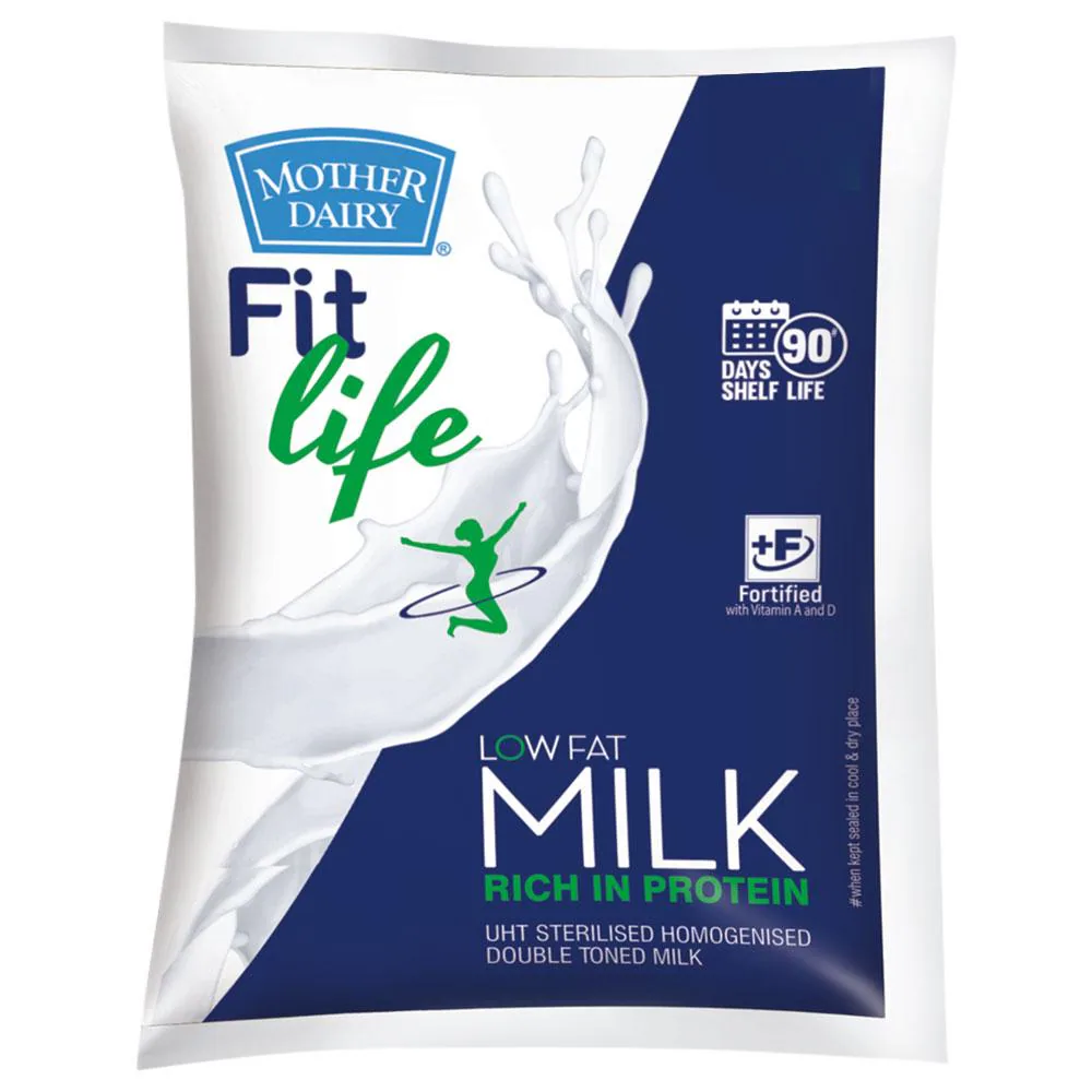 Mother Dairy FIT Life Homogenized Double Toned Milk
