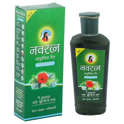 NAVRATNA AYURVEDIC OIL EXTRA THANDA 180ML
