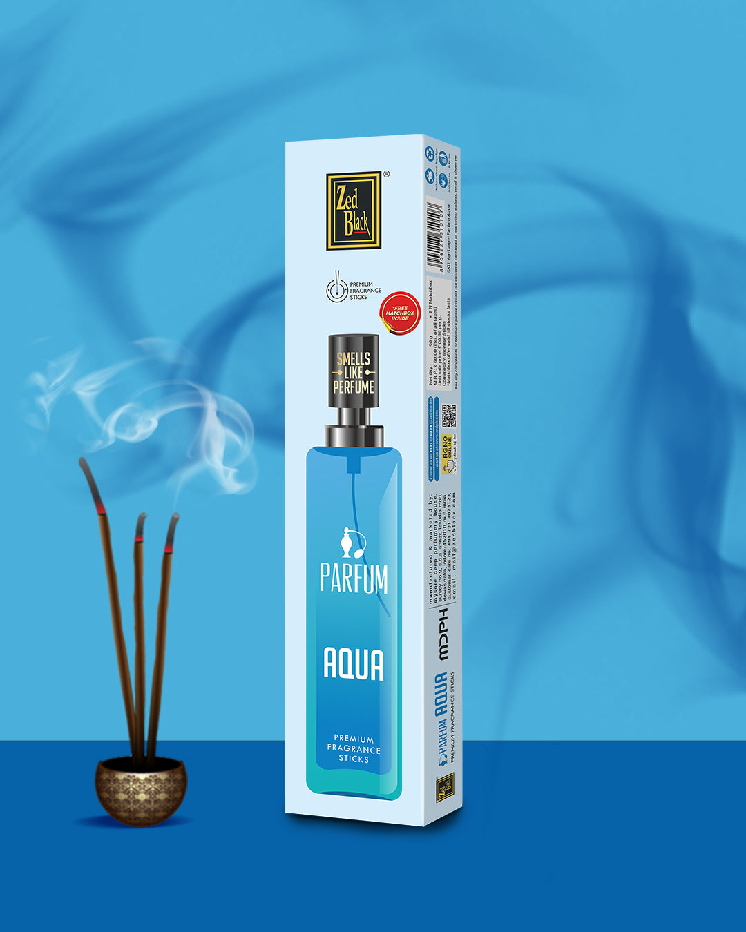 ZED BLACK PARFUM AQUA 90G