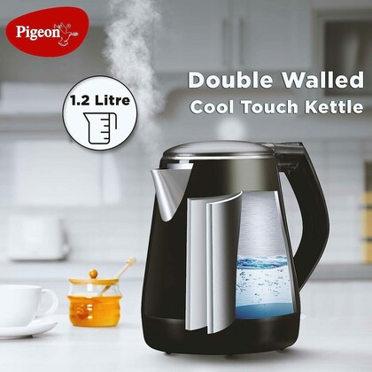Pigeon Aura Double Walled Electric Kettle (1500 W)