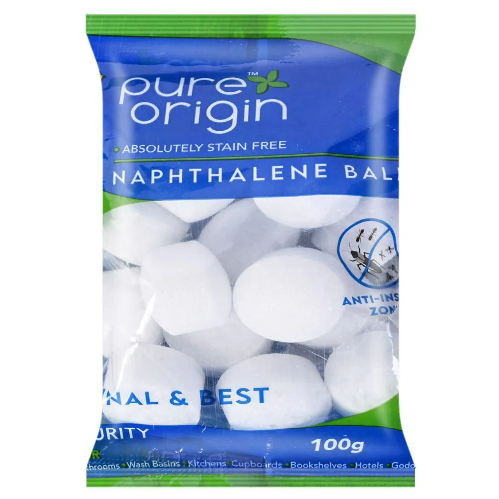 NAPHTHALENE BALLS 100G