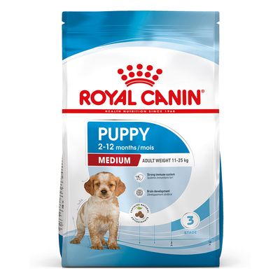 Royal Canin Pellet Dry Food (Chicken, Medium Puppy)