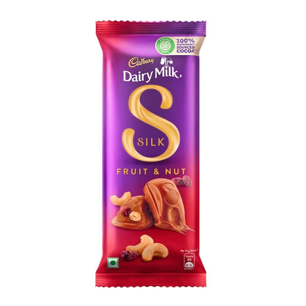 CADBURY DAIRY MILK SILK FRUIT&NUT 129G