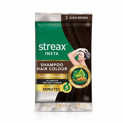 STREAX DARK BROWN 3 SHAMPOO 1N