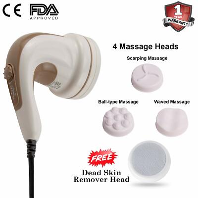 Lifelong Handheld Full Body Electric Massager (Brown)