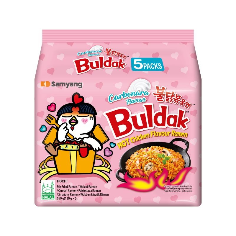 Samyang Buldak Hot Chicken Ramen Cup Noodles (Halal)