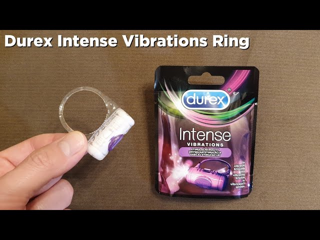 Durex Intense Vibrate Ring Massager for Men & Women