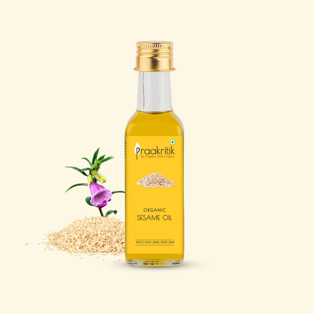 Praakritik Cold Pressed Organic Sesame Oil