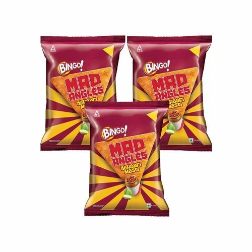 Bingo Mad Angles Achaari Masti Crisps - Pack of 3