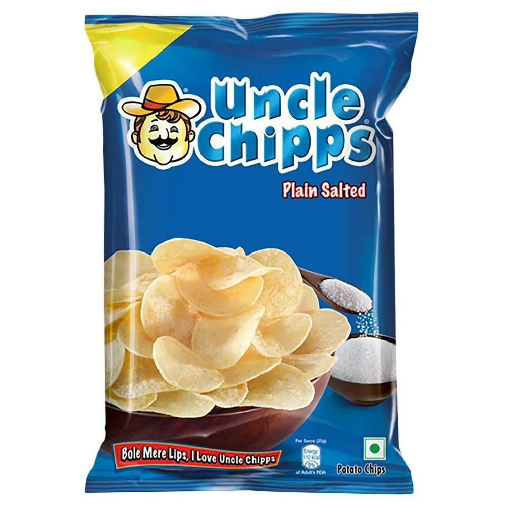 Uncle Chipps Plain Salted Potato Chips